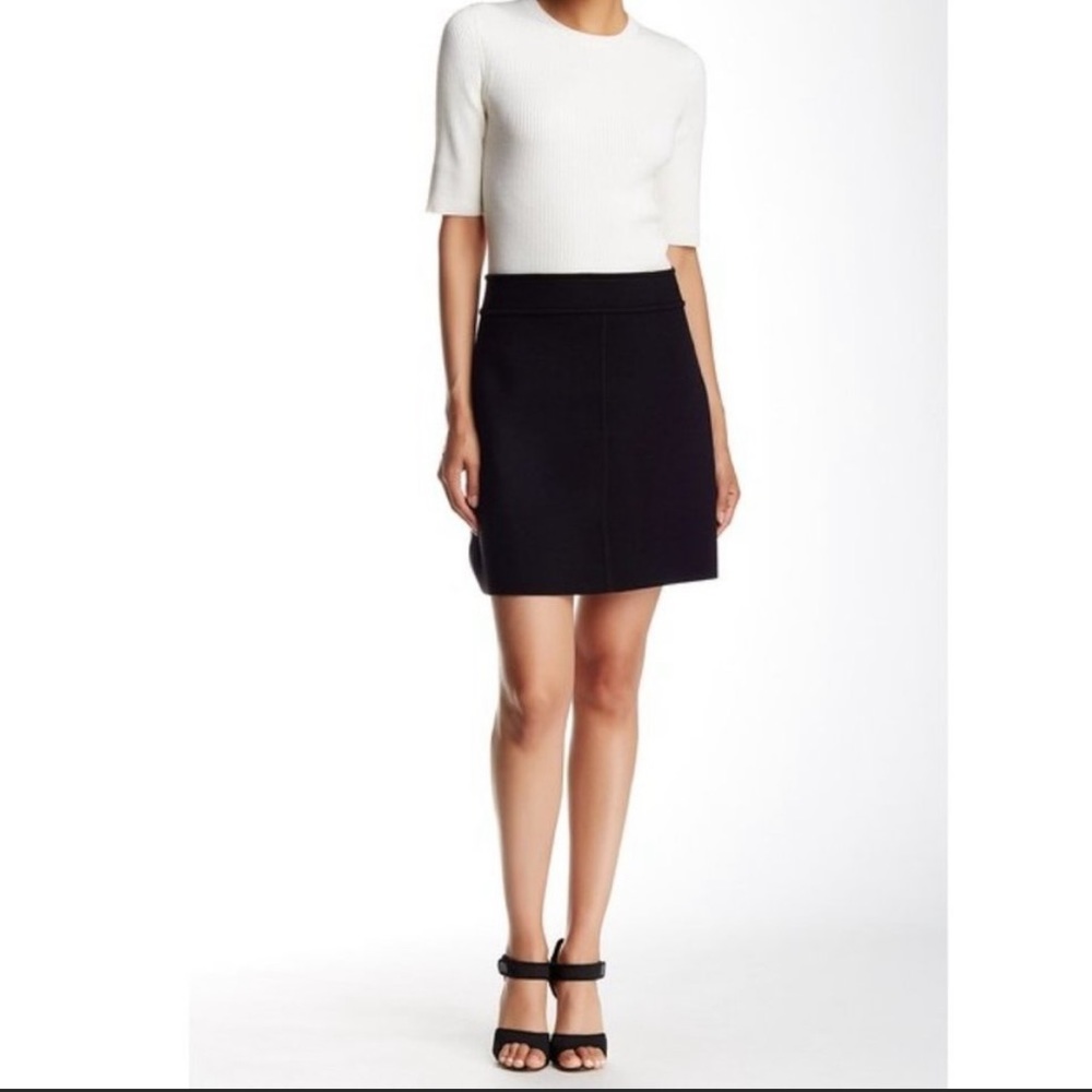Theory Lexianna Half-Sleeve Colorblock Dress